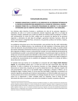 privaci&oacute;n prolongada de libertad