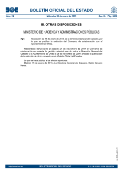 Direcci&oacute;n General del Catastro.