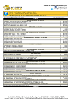 Listado - Imagen World