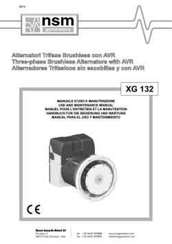 XG 132 - NSM Generators