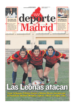 Irene Schiavon, Patricia Garc&iacute;a y Marina Bravo, becadas