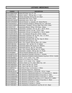 Descargar Lista de Medicamentos