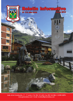 Bolet&iacute;n Informativo de ENERO a ABRIL, con las novedades y