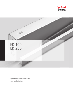 ED 100 ED 250 &mdash;