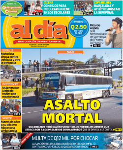 MULTA DE Q12 MIL POR CHOCAR Q 2.50