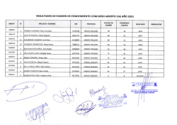 &yuml;&thorn;r e s u l t a d o s   c a s 2 0 1 5