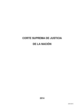 CORTE SUPREMA DE JUSTICIA