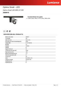 Optimo Small LED WW LS1 WH