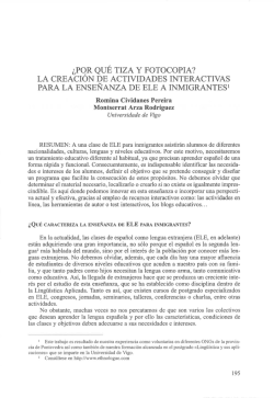 &iquest;por qu&eacute; tiza y fotocopia? la creaci&oacute;n de actividades interactivas