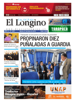 PROPINARON DIEZ PU&Ntilde;ALADAS A GUARDIA