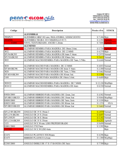 Lista de Precios - Penn