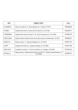 Juntas Electorales Andaluc&iacute;a