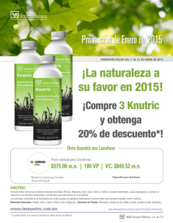 &iexcl;la naturaleza a su favor en 2015!