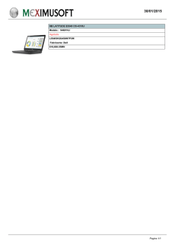 NB LATITUDE E5540 CI5-4310U Modelo