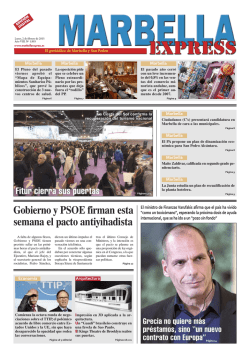 Marbella quiere desarrollar una estrategia con la