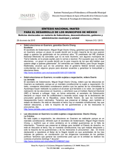 SINTESIS INAFED DE 28 ENERO 2015 Actual