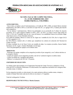 VII COPA NACAC DE CAMPO TRAVIESA,