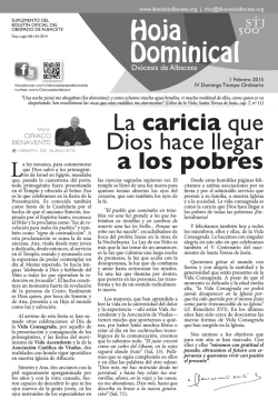 Hoja Dominical - Di&oacute;cesis de Albacete