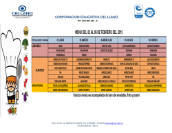 Todo los men&uacute;s van acompa&ntilde;ados de barra de