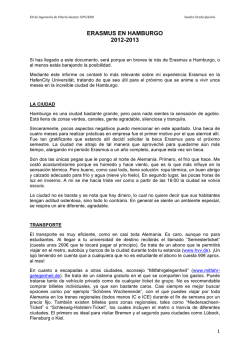 erasmus en hamburgo 2012-2013