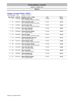 INTERCOMARCAL XOGADE Campo a Traves homes CAD.H