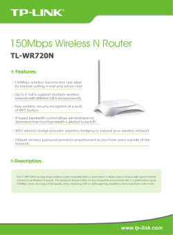 TL-WR720N_V2_Datasheet - TP-LINK