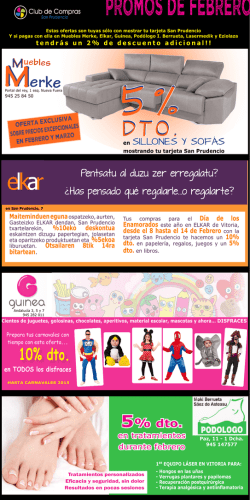 promociones - Prudescuento. Club de compras.