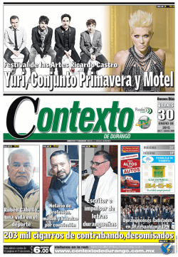 en PDF - Contexto de Durango