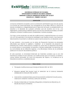 universidad externado de colombia departamento de derecho del