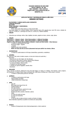 Octavo - colsiervas.edu.co