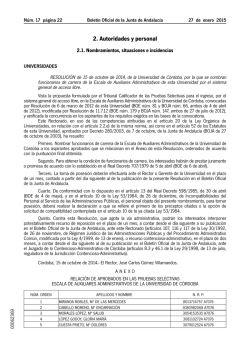 2. Autoridades y personal