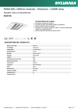 RANA 600 x 600mm modules - Electronic - 4,000