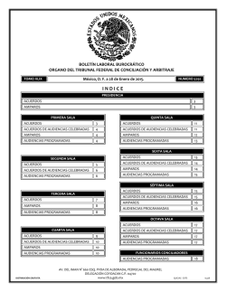 28 - Tribunal Federal de Conciliaci&oacute;n y Arbitraje
