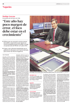 &ldquo;Este a&ntilde;o hay poco margen de error, el foco debe