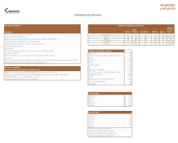 NYLACERO- informaci&oacute;n tecnica