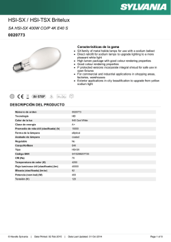 SA HSI-SX 400W CO/P 4K E40 S