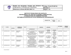 SUBDIRECCI&Oacute;N ACAD&Eacute;MICA - Instituto Tecnol&oacute;gico de Acapulco