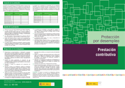 Prestaci&oacute;n contributiva