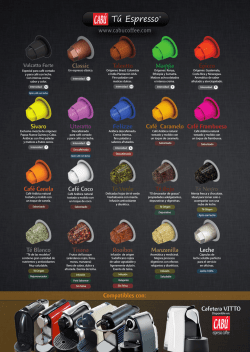 A4 de c&aacute;psulas compatibles