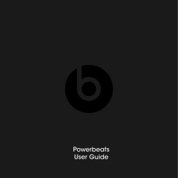 Powerbeats User Guide