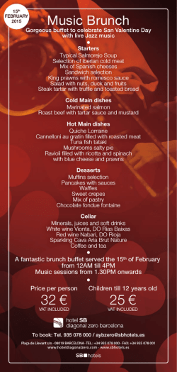 32 &euro; 25 &euro; - Hotel SB Diagonal Zero, Barcelona