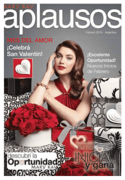 Aplausos Febrero 2015 Web