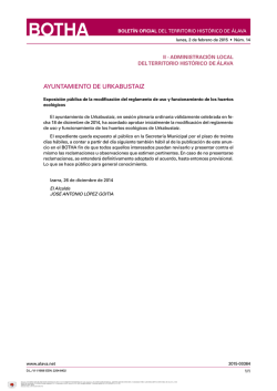 AYUNTAMIENTO DE URKABUSTAIZ