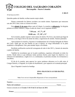 Rector - Colegio del Sagrado Coraz&oacute;n