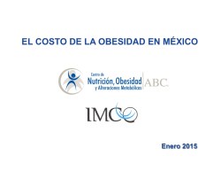 El costo de la obesidad en M&eacute;xico