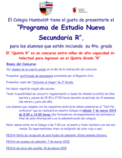 &ldquo;Programa de Estudio Nueva Secundaria R&rdquo;,