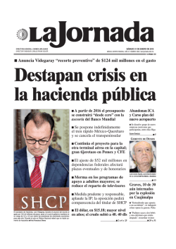 la portada en PDF - La Jornada