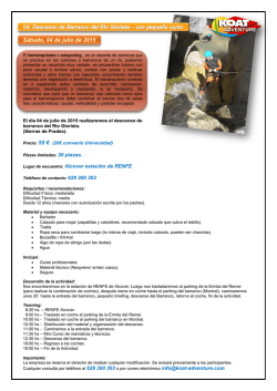 (Barranco del R&iacute;o Glorieta).