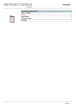 DISCO DURO TOSHIBA 500 GB 25 Modelo : 51400AB Agotado