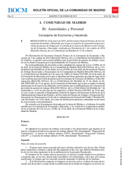 B) Autoridades y Personal - Sede Electr&oacute;nica del Boletin Oficial de